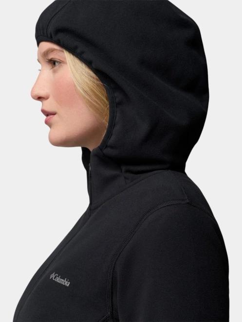 pulover cu gluga pt. femei Columbia Star Valley Hooded Full Zip negru 10