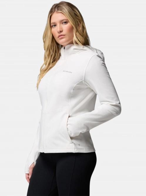 pulover cu gluga pt. femei Columbia Star Valley Hooded Full Zip nisip 3