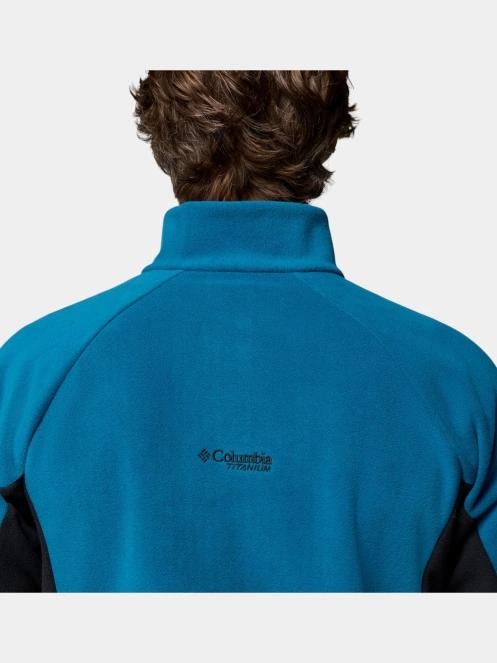 pulover polar pt. barbati Columbia Arctic Peak II Full Zip albastru 11