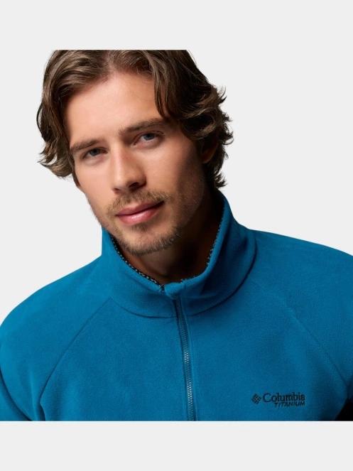 pulover polar pt. barbati Columbia Arctic Peak II Full Zip albastru 9
