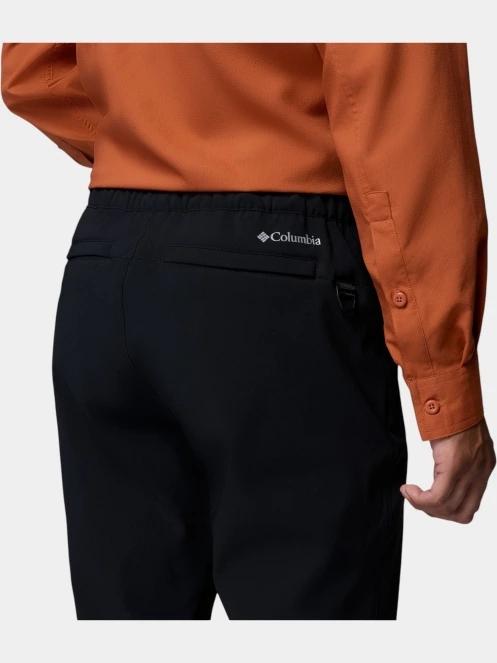 pantaloni de drumetie pt. barbati Columbia Essential Hike Brushed Back Pant negru 8