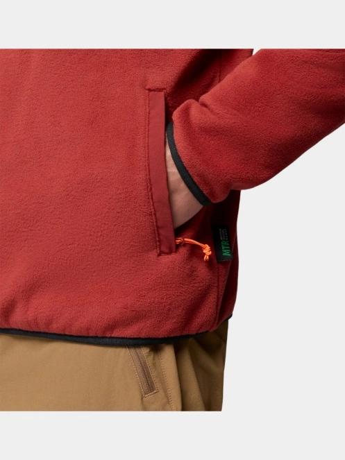 pulover polar pt. barbati Columbia Pacific Arch 200 1/2 Zip Fleece M rosu 7