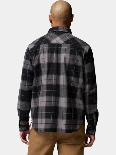 camasa cu maneci lungi pt. barbati Columbia Pitchstone Stretch Flannel negru 4