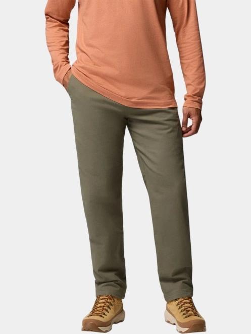 pantaloni lungi pt. barbati Columbia Pitchstone Warm Lined Pant verde 2