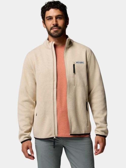 pulover polar pt. barbati Columbia Sweater Weather Full Zip nisip 6
