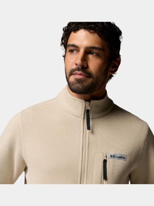 pulover polar pt. barbati Columbia Sweater Weather Full Zip nisip 7