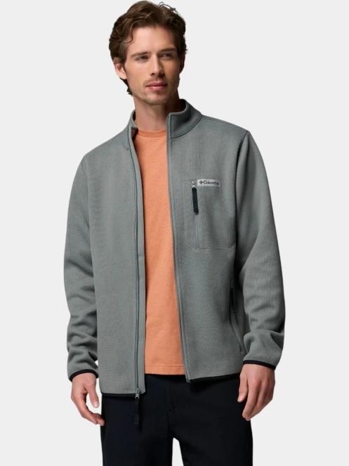 pulover polar pt. barbati Columbia Sweater Weather Full Zip verde 6