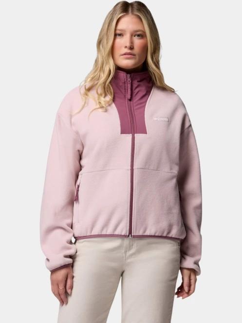 pulover polar pt. femei Columbia Sequoia Grove II Full Zip roz 2