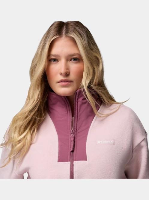 pulover polar pt. femei Columbia Sequoia Grove II Full Zip roz 7