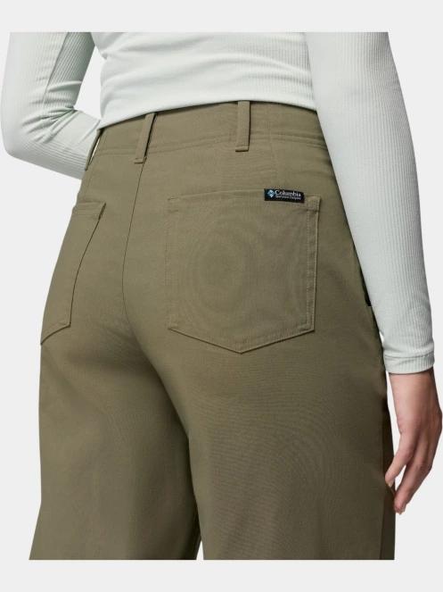 pantaloni lungi pt. femei Columbia ROC Tech Wide Leg Pant verde 9