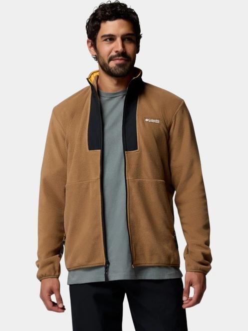 pulover polar pt. barbati Columbia Sequoia Grove II FZ Fleece oliv 6