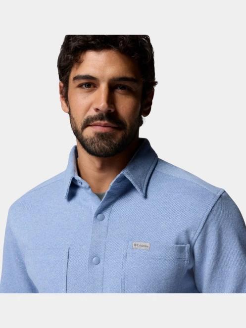 camasa cu maneci lungi pt. barbati Columbia Twill River Long Sleeve Knit Shirt albastru 7