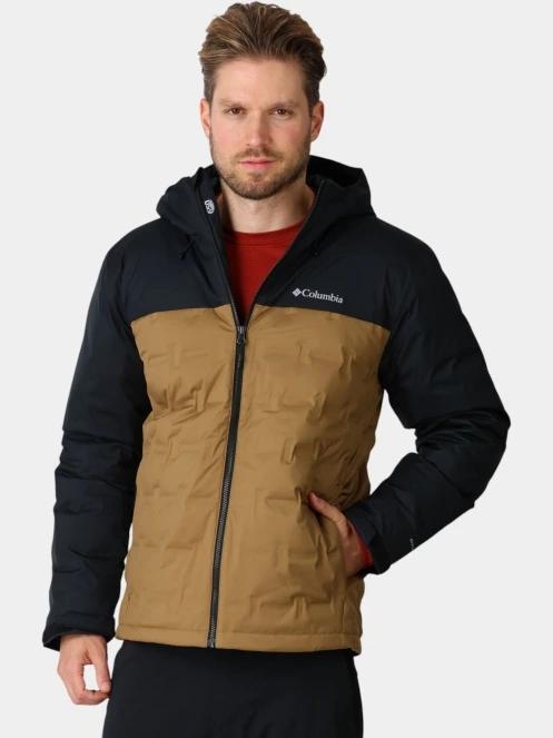 jacheta de puf pt. barbati Columbia Grand Trek IV Down Hooded Jacket oliv 2