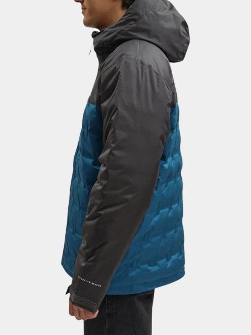 jacheta de puf pt. barbati Columbia Grand Trek IV Down Hooded Jacket albastru 3