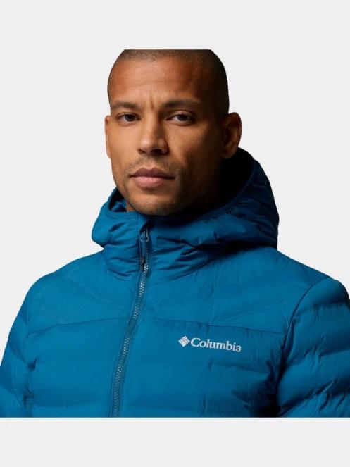 geaca matlasata de tranzitie pt. barbati Columbia Terwilliger Trail Heat Seal Hooded Jacket albastru 10