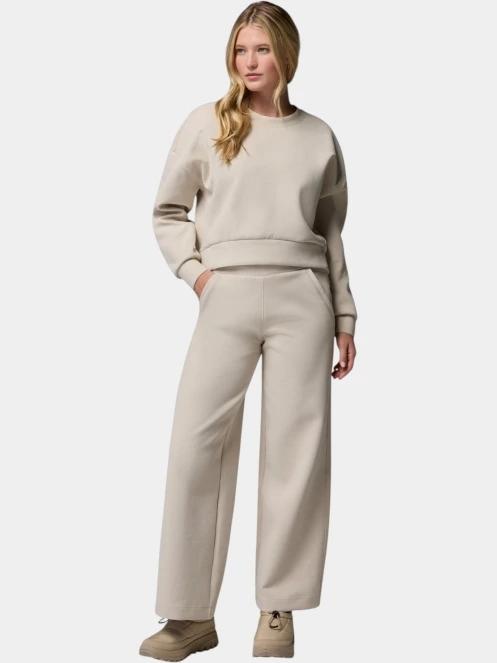 pantaloni lungi pt. femei Columbia Amazesweats Heavyweight Pant nisip 5