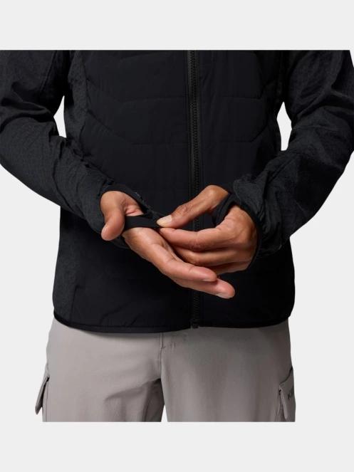 strat intermediar hibrid pt. barbati Columbia Arctic Crest II Hybrid Full Zip negru 7