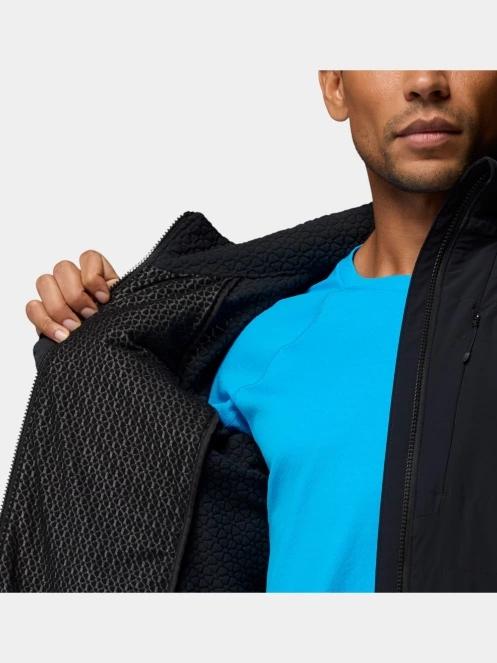 strat intermediar hibrid pt. barbati Columbia Arctic Crest II Hybrid Full Zip negru 8