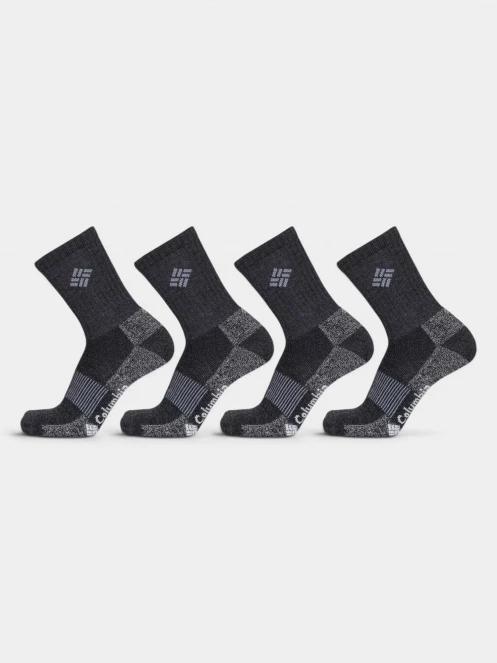 ciorapi pt. barbati Columbia 4PP Moisture Control Basic Crew negru 2