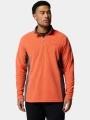 pulover polar pt. barbati Columbia Klamath Range II Half Zip portocaliu 1
