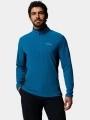 pulover polar pt. barbati Columbia Klamath Range II Half Zip albastru 1