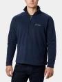 pulover polar pt. barbati Columbia Fast Trek II Full Zip Fleece albastru inchis 1