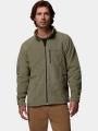 pulover polar pt. barbati Columbia Fast Trek II Full Zip Fleece verde 1
