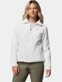 pulover polar pt. femei Columbia Fast Trek II Jacket alb 1