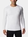 top lenjerie de corp pt. barbati Columbia Midweight Stretch Long Sleeve Top alb 1