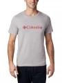 tricou cu maneci scurte pt. barbati Columbia CSC Basic Logo Tee gri 1