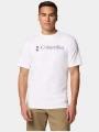 tricou cu maneci scurte pt. barbati Columbia CSC Basic Logo Short Sleeve Shirt alb 1