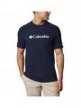 tricou cu maneci scurte pt. barbati Columbia Csc Basic Logo Short Sleeve albastru inchis 1