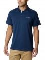tricou cu guler pt. barbati Columbia Utilizer Polo albastru inchis 1