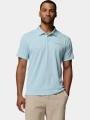 tricou de sport, cu guler pt. barbati Columbia Utilizer Polo albastru deschis 1