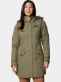 jacheta de iarna pt. femei Columbia Suttle Mountain Long Insulated Jacket verde 1