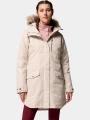 jacheta de iarna pt. femei Columbia Suttle Mountain Long Insulated Jacket nisip 1