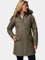 jacheta de iarna pt. femei Columbia Suttle Mountain Long Insulated Jacket verde 1