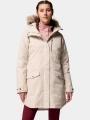 jacheta de iarna pt. femei Columbia Suttle Mountain Long Insulated Jacket nisip 1