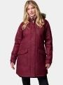 jacheta de iarna pt. femei Columbia Suttle Mountain Long Insulated Jacket bordo 1