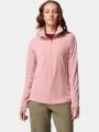 pulover polar pt. femei Columbia Glacial IV 1/2 Zip roz 1