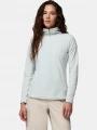 pulover polar pt. femei Columbia Glacial Iv 1/2 Zip verde deschis 1