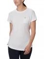 tricou cu maneci scurte pt. femei Columbia Cades Cape Tee alb 1