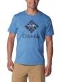 tricou cu maneci scurte pt. barbati Columbia M Rapid Ridge Graphic Tee albastru 1