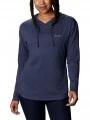 pulover cu gluga pt. femei Columbia Sun Trek Hooded Pullover albastru 1
