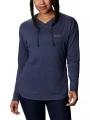 pulover cu gluga pt. femei Columbia Sun Trek Hooded Pullover albastru 1