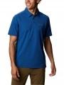 tricou cu guler pt. barbati Columbia Havercamp Pique Polo albastru 1