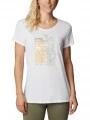 tricou cu maneci scurte pt. femei Columbia Daisy Days SS Graphic Tee alb 1