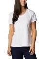 tricou pentru sport, cu maneci scurte pt. femei Columbia Sun Trek Short Sleeve Tee alb 1