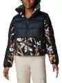jacheta de strada pt. femei Columbia Leadbetter Point Sherpa Hybrid negru 1