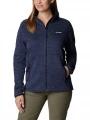 pulover polar pt. femei Columbia W Sweater Weather Full Zip albastru 1